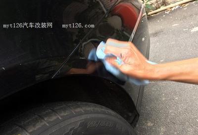 漆面輕微劃(擦)痕的修復技巧