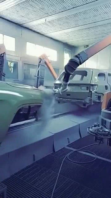 自動(dòng)化噴漆革命 美國(guó)汽車工廠如何實(shí)現(xiàn)全流程無(wú)人化